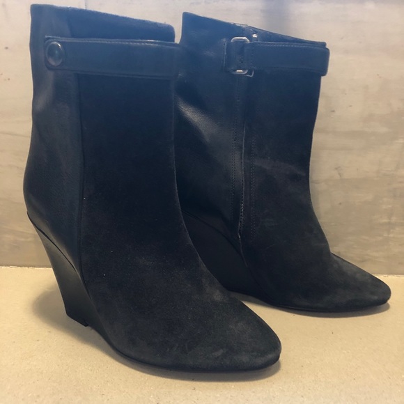 ISABEL MARANT Purdey Wedge Booties - Picture 5 of 9